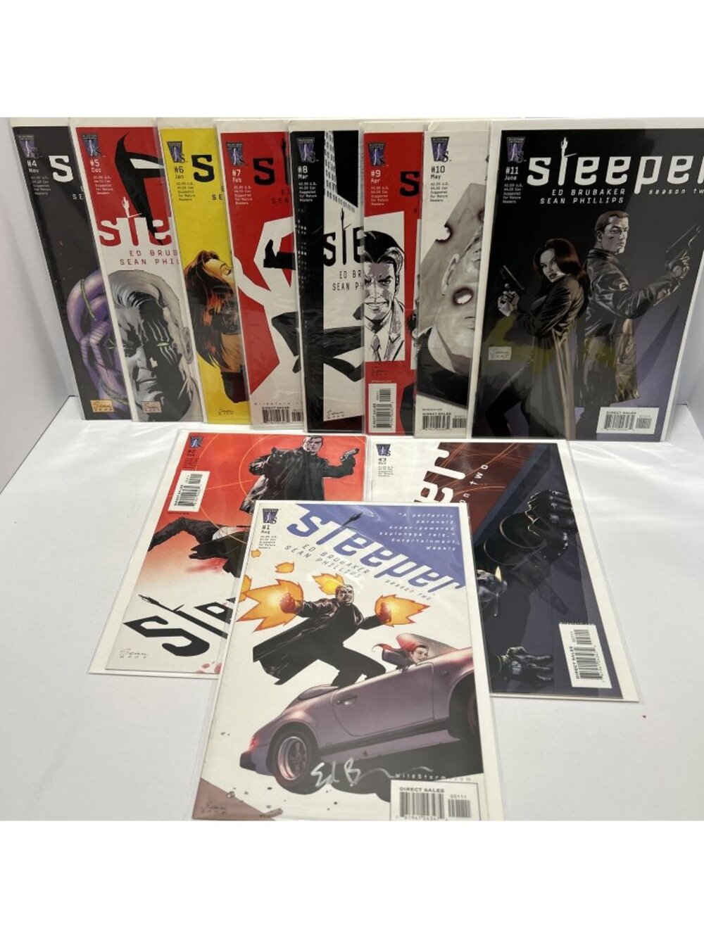 Sleeper Season Two #1-4, 6-12 2004 [VF/NM] High Grade Set DC/Wildstorm
